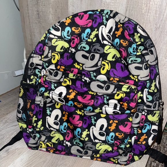 Disney | Bags | Multicolor Mickey Mouse Backpack | Poshmark